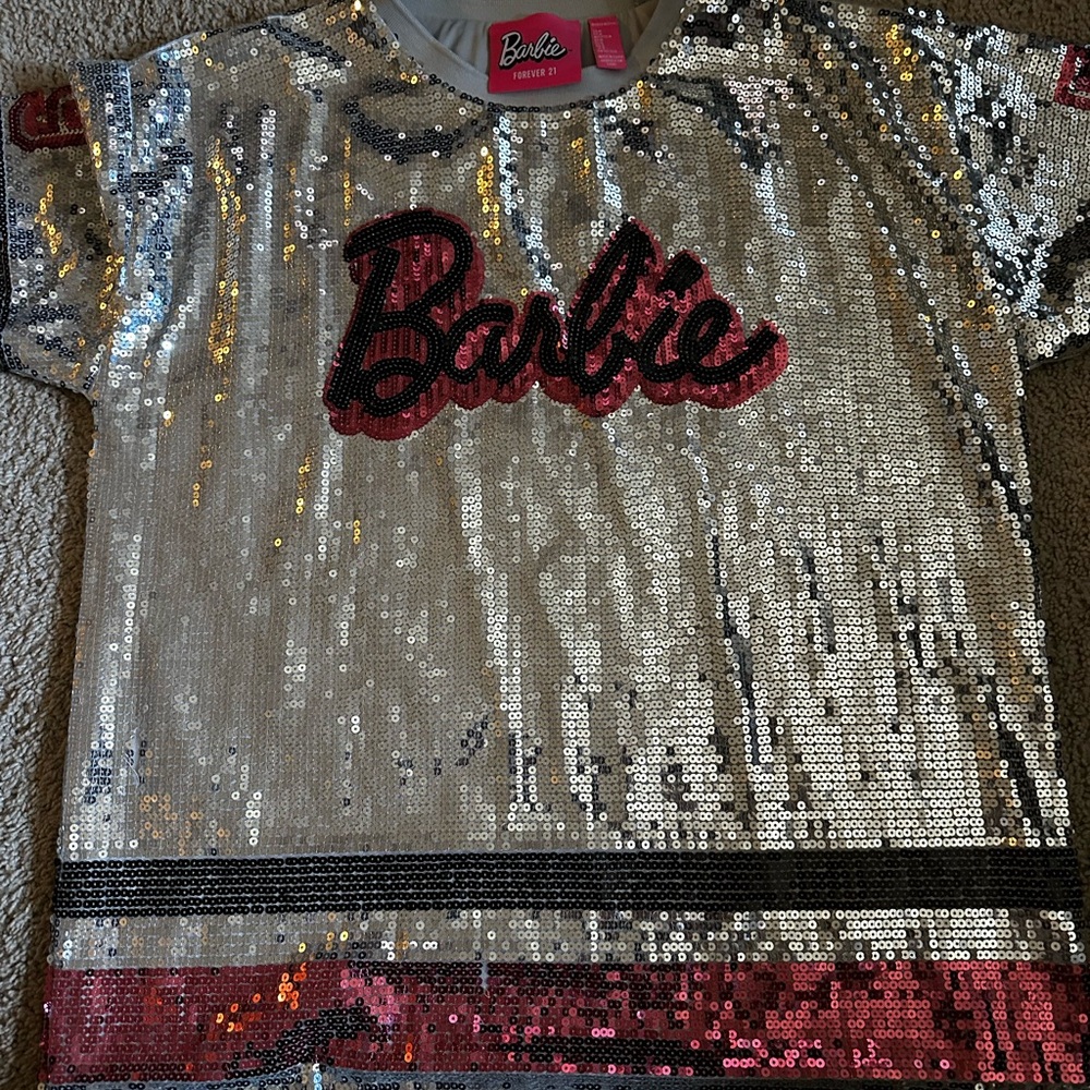 Forever 21 Barbie tunic jersey